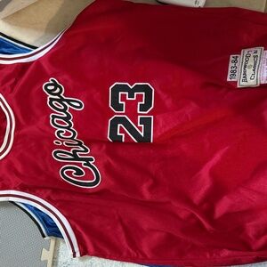 authentic throwback Chicago bulls jersey